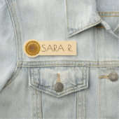 Pithivier French Puff Pie Patisserie Bäckerei Namensschild (Beispiel)