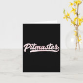 Pitmaster 100% Grillen Pitmaster Shirts Karte (Gelbe Blume)