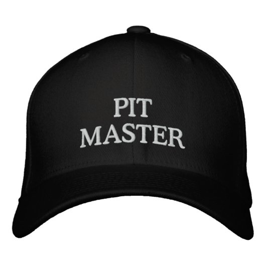 PITMASTER BESTICKTE BASEBALLKAPPE (Vorderseite)