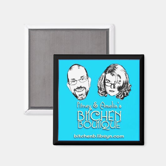 Pitney und Amelia Large Magnet (Vorderseite/Rückseite)