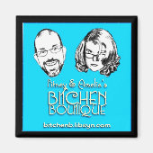 Pitney und Amelia Large Magnet (Vorne)