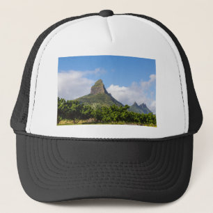 Piton de la Petite Berg Mauritius Panoramaaussicht Truckerkappe