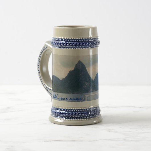 Pitons-personalisierte Tasse (Vorderseite Links)