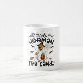 Pitpull-Hund Halloween Geist Gruselig Kaffeetasse (Mittel)