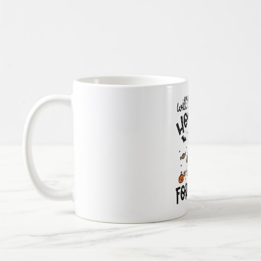 Pitpull-Hund Halloween Geist Gruselig Kaffeetasse (Links)