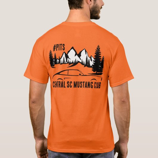 #PITS Mustang II T - Shirt (Rückseite)