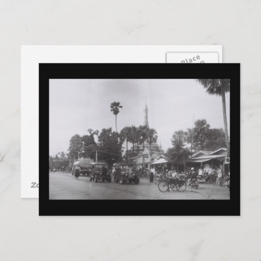 Pitstop Postkarte (Vorne/Hinten)