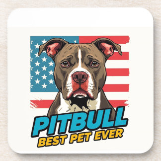Pitt Bulls sind das beste Haustier überhaupt Getränkeuntersetzer