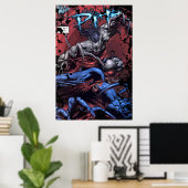 Pitt Superhero Comic Cover Poster (Heimbüro)