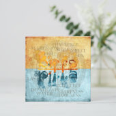 PITTA DOSHA - Grußkarte (Stehend Vorderseite)