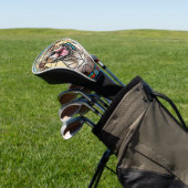 Pittbull Dog Golf Headcover (In SItu)