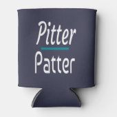 Pitter Patter, Funny Spaß Novelty Gift Dosenkühler (Vorderseite)