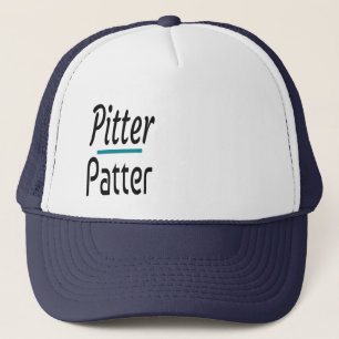 Pitter Patter, Funny Spaß Novelty Gift Truckerkappe