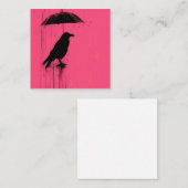 Pitter-Patter & Pen Pals: Crow-Stories gemeinsam n Mitteilungskarte (Vorne/Hinten)