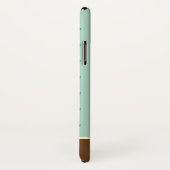 Pitter-Patter-Raindrops-Monogramm Case-Mate iPhone Hülle (Hinten/Rechts)