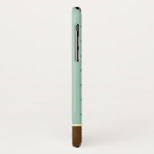 Pitter-Patter-Raindrops-Monogramm Case-Mate iPhone Hülle (Hinten/Links)