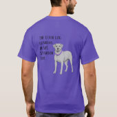PittHound Wächterherz. Wanderer Seele. T-Shirt (Rückseite)