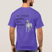PittHound Wächterherz. Wanderer Seele. T-Shirt (Rückseite)