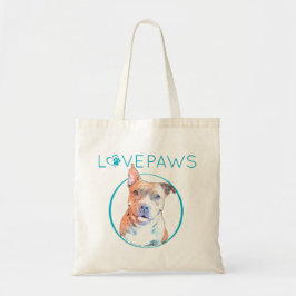 Pittie Liebe Tote Bag Tragetasche