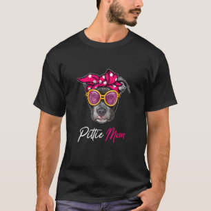 Pittie Mama Pitbull Dog Mütter Tag Frauen T-Shirt