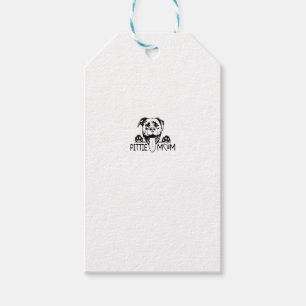 Pittie Mama Pitbull Face Dog Liebhaber Niedlich Mo Geschenkanhänger
