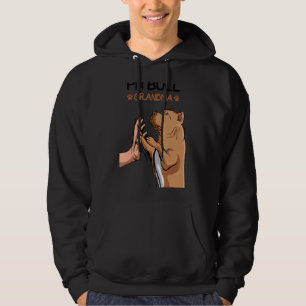 Pittie Oma Pitbull Mama Frauen Hoodie