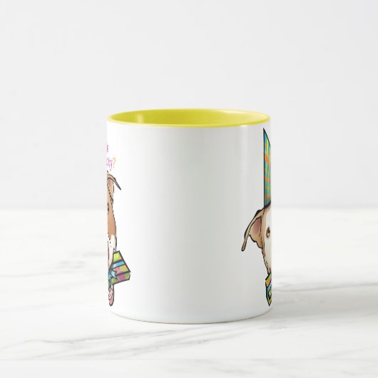 Pittie Party Tasse (Zentrum)