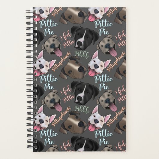 Pittie Pie Planner Planer (Vorderseite)