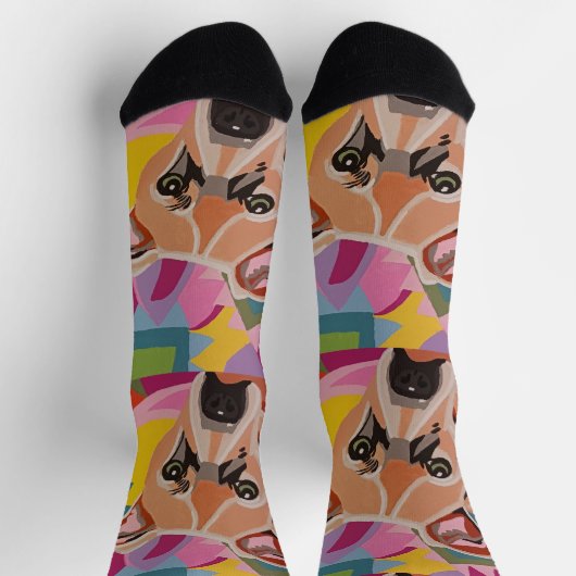 Pittie Socken (Oben)