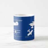Pitts S-1C - Flugzeugkonzepte ABD Kaffeetasse (Mittel)