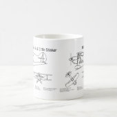 Pitts S-1C - Flugzeugkonzepte BD Kaffeetasse (Mittel)
