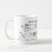 Pitts S-1C - Flugzeugkonzepte BD Kaffeetasse (Links)