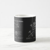 Pitts S-1C - Flugzeugkonzepte PD Kaffeetasse (Mittel)
