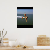 Pitts, Samson replica,1985_Classic Aviation Poster (Küche)