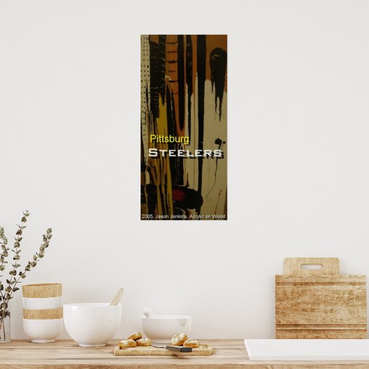 Pittsburg Steelers Poster (Küche)