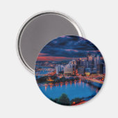 Pittsburgh3475 Magnet (Vorderseite/Rückseite)