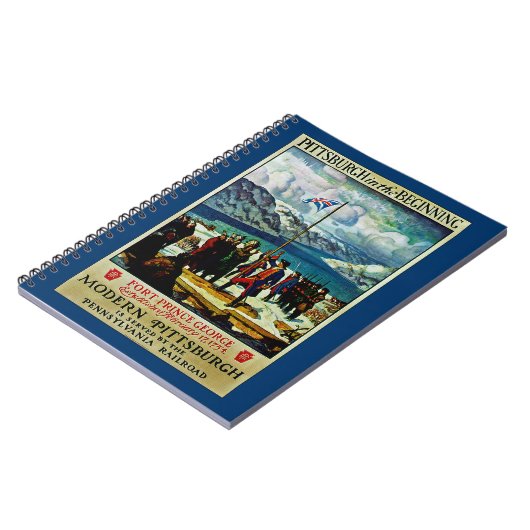 Pittsburgh am Anfang Notizblock (Linke Seite)