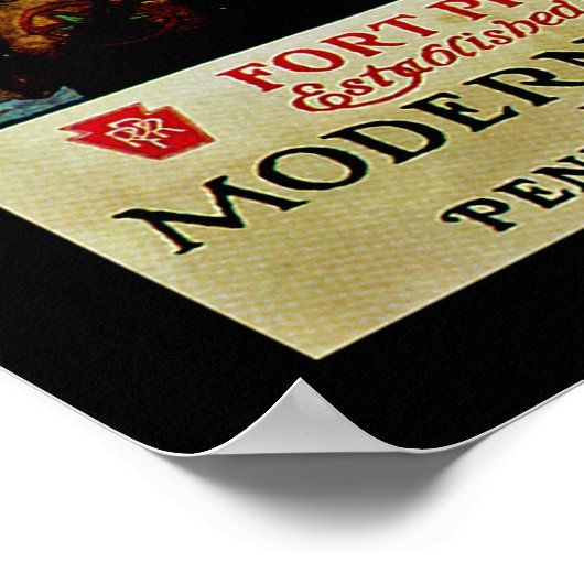 Pittsburgh am Anfang Poster (Ecke)