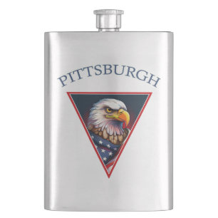 Pittsburgh American Bald Eagle Flachmann