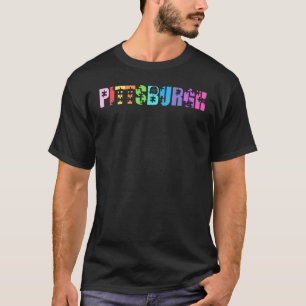 Pittsburgh Autismus Pastell Regenbogen Autistische T-Shirt