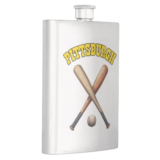 Pittsburgh Baseball Flachmann (Rechts)