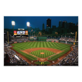 Pittsburgh Baseball in der Nacht Fotodruck