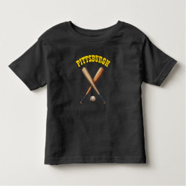 Pittsburgh Baseball Kleinkind T-shirt