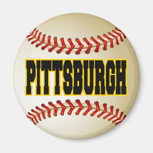 PITTSBURGH BASEBALL MAGNET (Vorne)