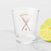 Pittsburgh Baseball Schnapsglas (Rückseite)