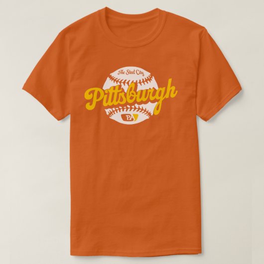 Pittsburgh Baseball T-Shirt (Design vorne)