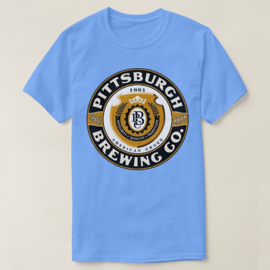 Pittsburgh Brewing Co classique T-Shirt (Design vorne)