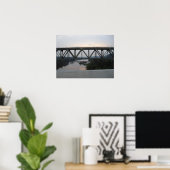Pittsburgh Bridge Poster (Heimbüro)