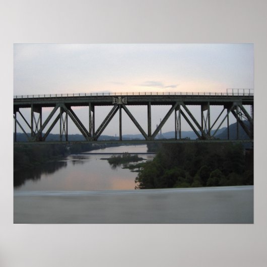 Pittsburgh Bridge Poster (Vorne)