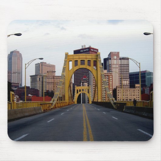 Pittsburgh-Brücke Mousepad (Vorne)